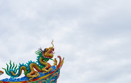 dragon on roof