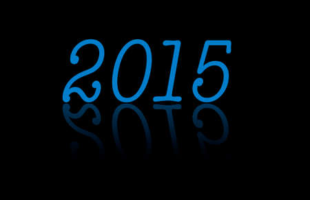 The text of 2015 is design for all purpose.の写真素材