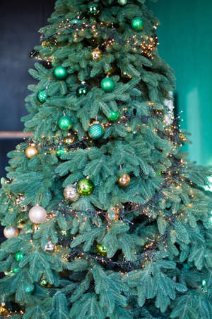Christmas tree with decorations