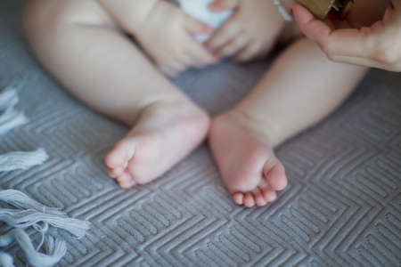 cute baby feet