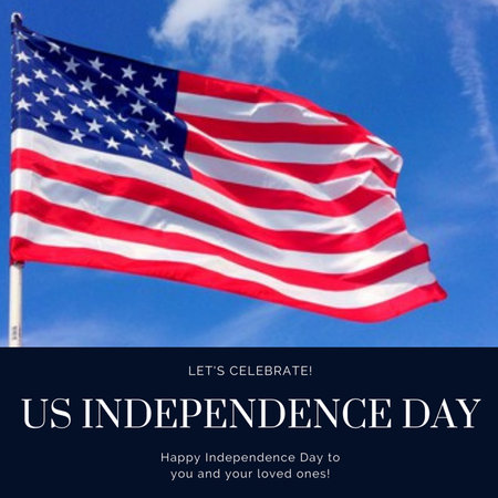 Theme to celebrate US Independence day on 4th Julyの写真素材