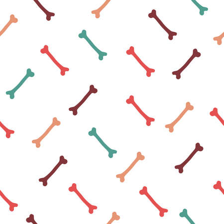 Simple object repeat pattern. Organic shape with retro color scheme. Great for textile, wallpaper,...