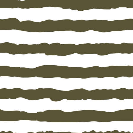 Simple stripe repeat pattern. Organic shape element for textile, wallpaper, fabric, packages, wrapping, decoration, etc.のイラスト素材