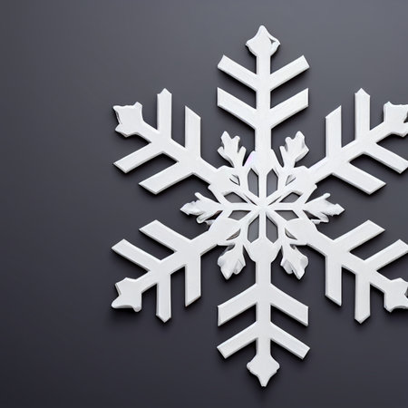 Design image of a snowflake. High quality illustrationの写真素材