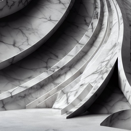 Background with white marble texture. High quality illustrationの写真素材