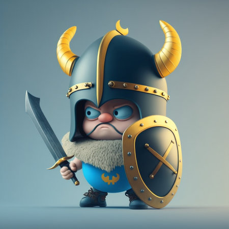 Graphic representation of a character in the style of an RPG game . high quality illustrationの素材