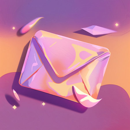 Graphic image of a letter in an envelope. high quality photoの素材