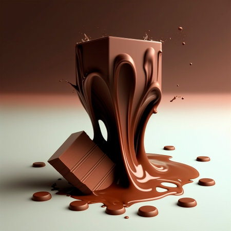 illustration of beautiful chocolate platter. high quality illustrationの素材