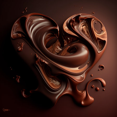 illustration of beautiful chocolate platter. high quality illustrationの素材