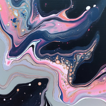 Colorful background with acrylic fill. High quality illustrationの写真素材