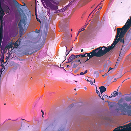 Colorful background with acrylic fill. High quality illustrationの写真素材