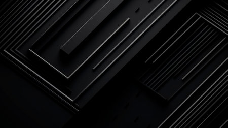 black professional background with geometric patterns. High qualityの素材