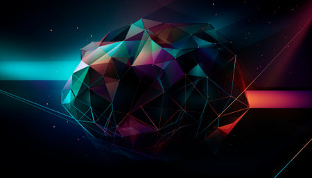 modern abstract background with geometric shapes. High quality illustrationの素材