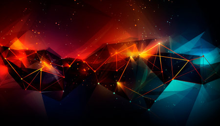 modern abstract background with geometric shapes. High quality illustrationの素材