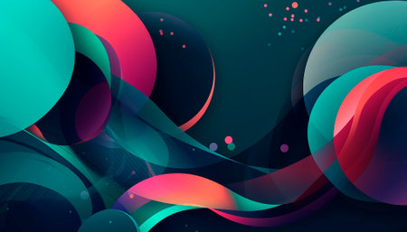 modern abstract background with geometric shapes. High quality illustrationの素材
