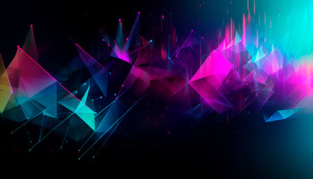 modern abstract background with geometric shapes. High quality illustrationの素材