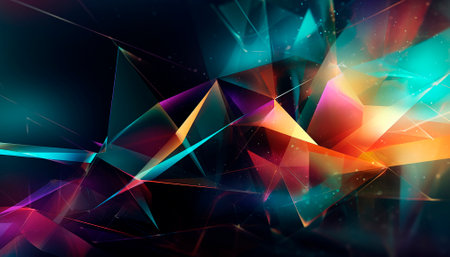 modern abstract background with geometric shapes. High quality illustrationの素材