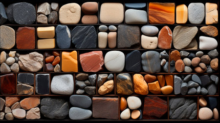 professional designer background made of expensive materials of stone and wood. High quality illustrationの素材