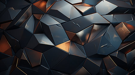 Abstract background with metal textures. High quality illustrationの素材