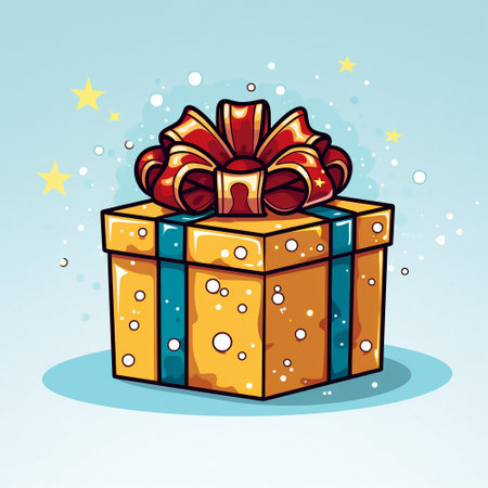 Christmas Gift Icon. High quality illustrationの素材