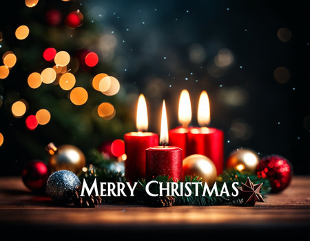 Beautiful Christmas card. High quality illustrationの素材