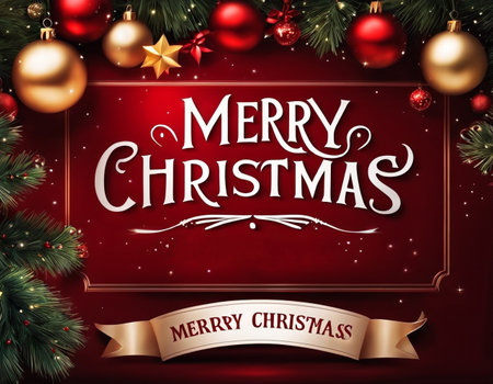 Beautiful Christmas card. High quality illustrationの素材