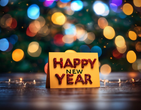 Beautiful New Year background. High quality illustrationの素材