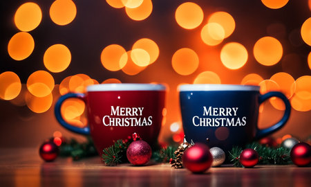 Beautiful Christmas card. High quality illustrationの素材