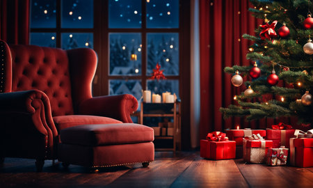 Beautiful Christmas card. High quality illustrationの素材