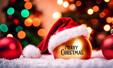 Beautiful Christmas card. High quality illustrationの素材