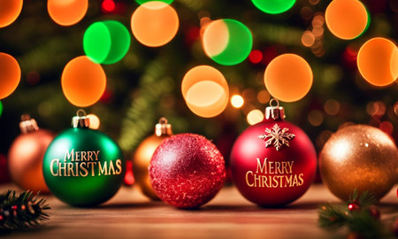 Beautiful Christmas card. High quality illustrationの素材