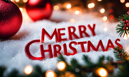 Beautiful Christmas card. High quality illustrationの素材