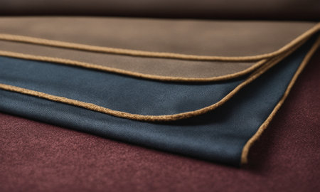 Professional designer background with expensive silk and embroidery. High quality illustrationの素材
