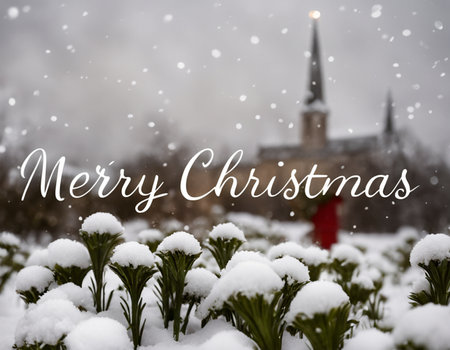 Beautiful Christmas card. High quality illustrationの素材
