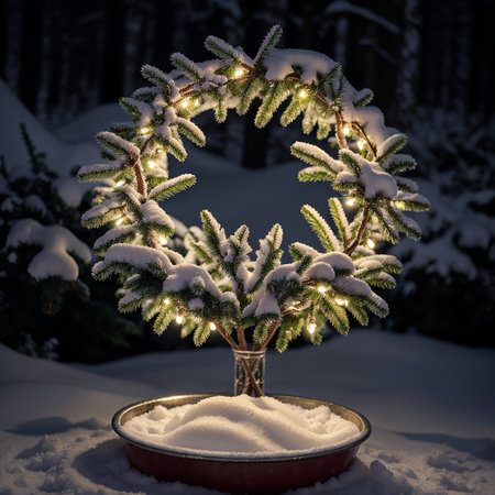 Lovely Christmas background. High quality illustrationの素材