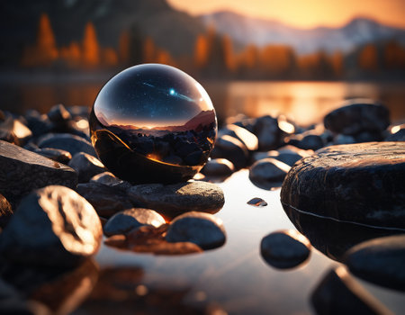 Professional background with expensive black mountain granite and marble. High quality illustrationの素材