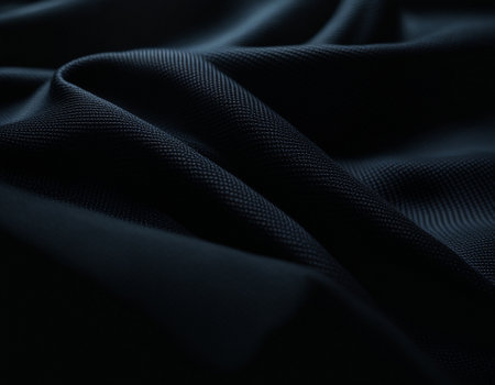 Professional designer background with expensive dark silk and fabric. Background for product presentations. High quality illustrationの素材