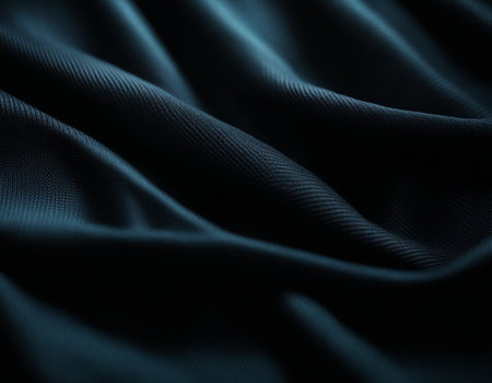 Professional designer background with expensive dark silk and fabric. Background for product presentations. High quality illustrationの素材