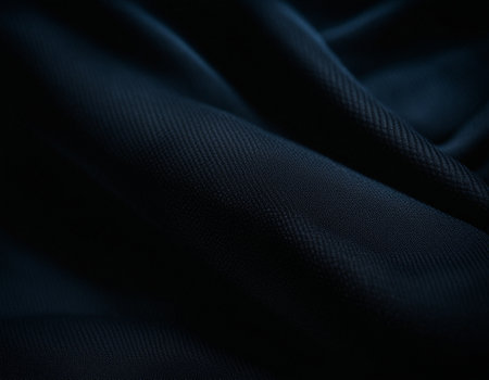 Professional designer background with expensive dark silk and fabric. Background for product presentations. High quality illustrationの素材