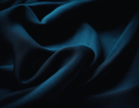 Professional designer background with expensive dark silk and fabric. Background for product presentations. High quality illustrationの素材