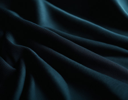 Professional designer background with expensive dark silk and fabric. Background for product presentations. High quality illustrationの素材