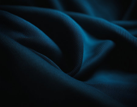 Professional designer background with expensive dark silk and fabric. Background for product presentations. High quality illustrationの素材