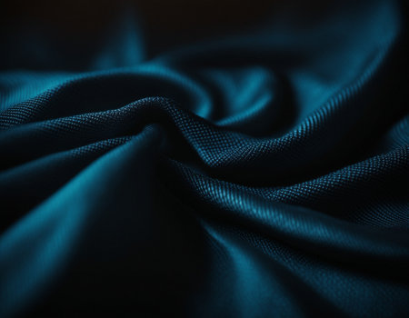 Professional designer background with expensive dark silk and fabric. Background for product presentations. High quality illustrationの素材