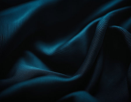 Professional designer background with expensive dark silk and fabric. Background for product presentations. High quality illustrationの素材