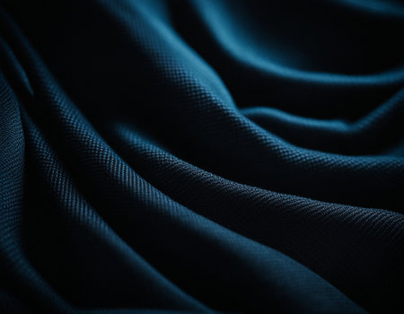 Professional designer background with expensive dark silk and fabric. Background for product presentations. High quality illustrationの素材