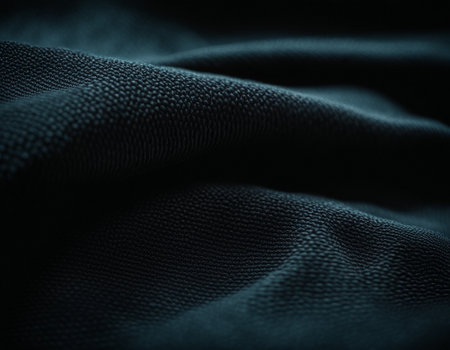 Professional designer background with expensive dark silk and fabric. Background for product presentations. High quality illustrationの素材