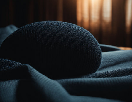 Professional designer background with expensive dark silk and fabric. Background for product presentations. High quality illustrationの素材