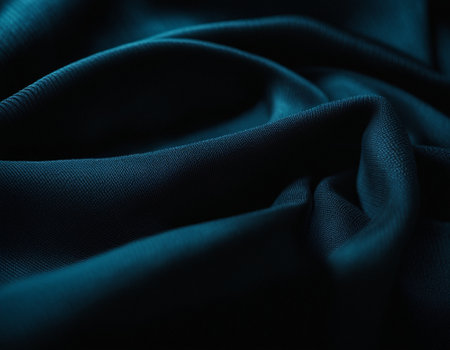 Professional designer background with expensive dark silk and fabric. Background for product presentations. High quality illustrationの素材