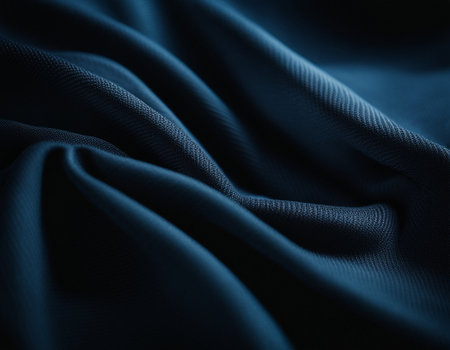 Professional designer background with expensive dark silk and fabric. Background for product presentations. High quality illustrationの素材