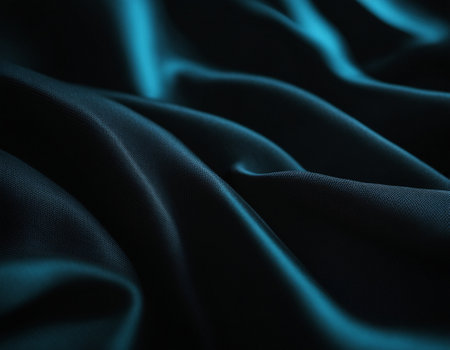 Professional designer background with expensive dark silk and fabric. Background for product presentations. High quality illustrationの素材